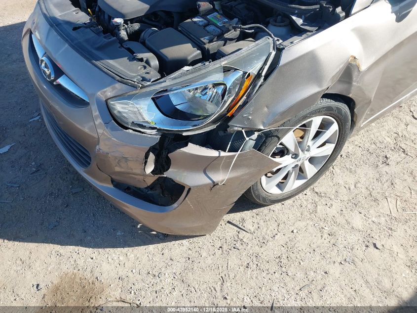 2012 Hyundai Accent Gls VIN: KMHCU4AE0CU184223 Lot: 43952140