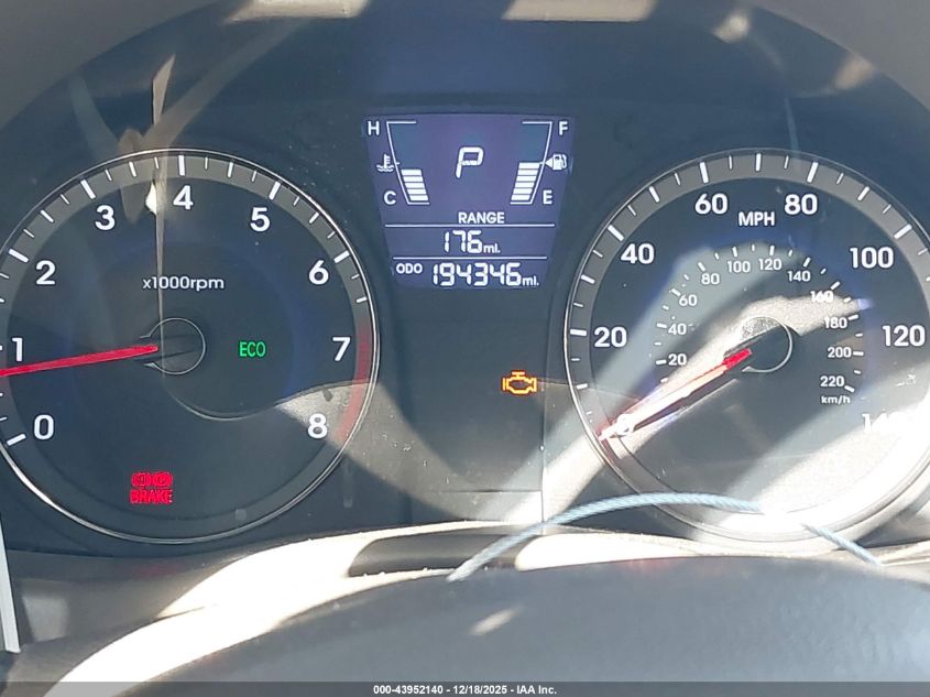 2012 Hyundai Accent Gls VIN: KMHCU4AE0CU184223 Lot: 43952140