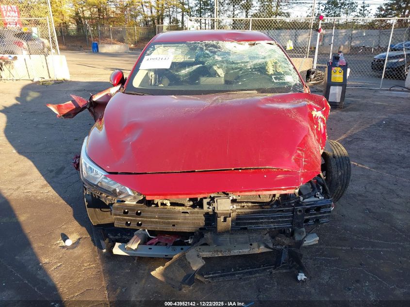 2022 Nissan Sentra Sv Xtronic Cvt VIN: 3N1AB8CV7NY299216 Lot: 43952142