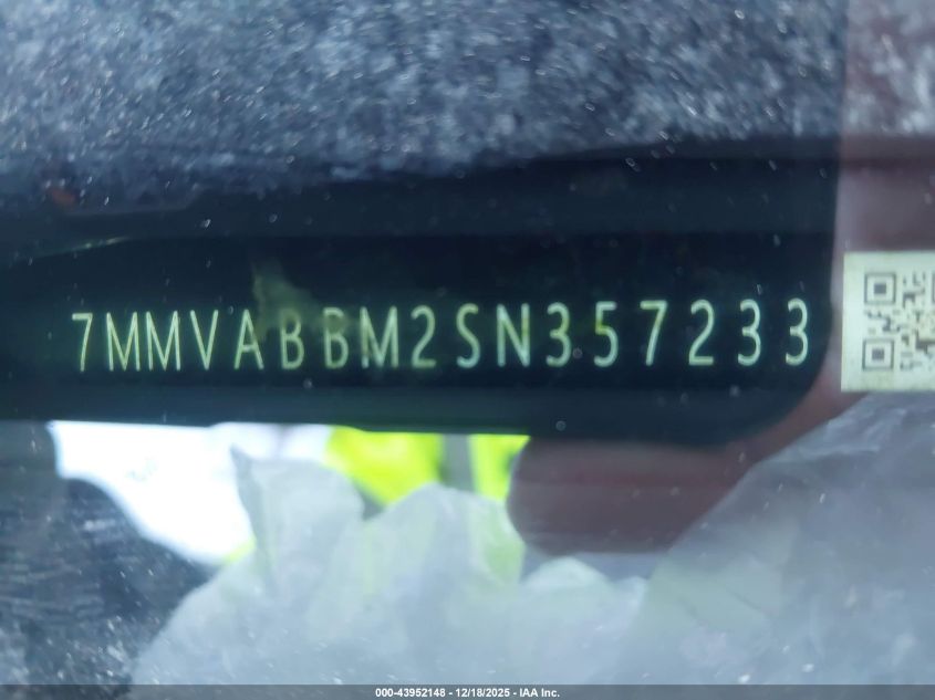 2025 Mazda Cx-50 2.5 S Preferred Package VIN: 7MMVABBM2SN357233 Lot: 43952148