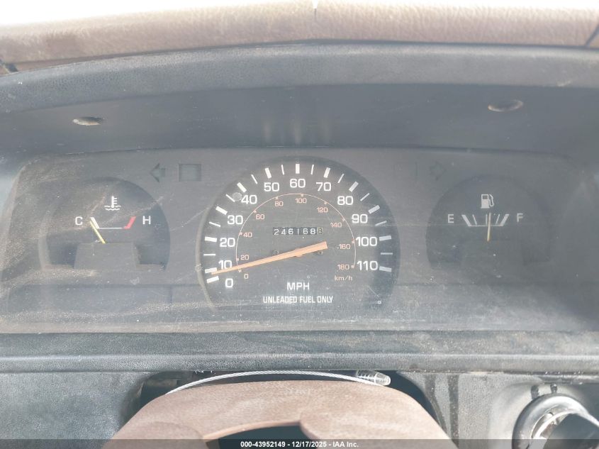 1991 Toyota Pickup Cab Chassis Super Long Wb VIN: JT5VN94T7M0020747 Lot: 43952149