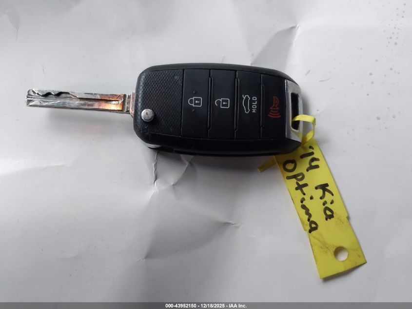 2014 Kia Optima Lx VIN: 5XXGM4A71EG342407 Lot: 43952150
