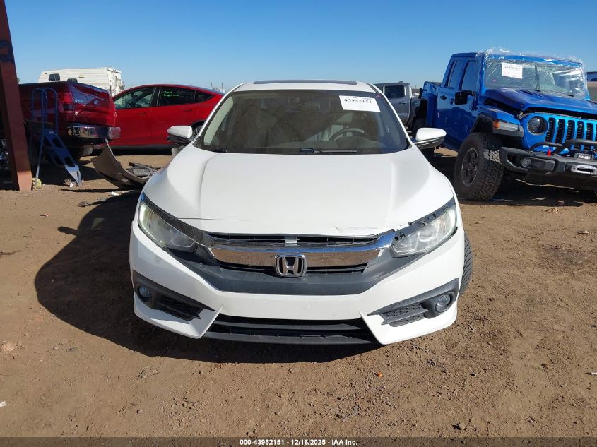 2017 Honda Civic Ex-T VIN: 19XFC1F33HE015202 Lot: 43952151