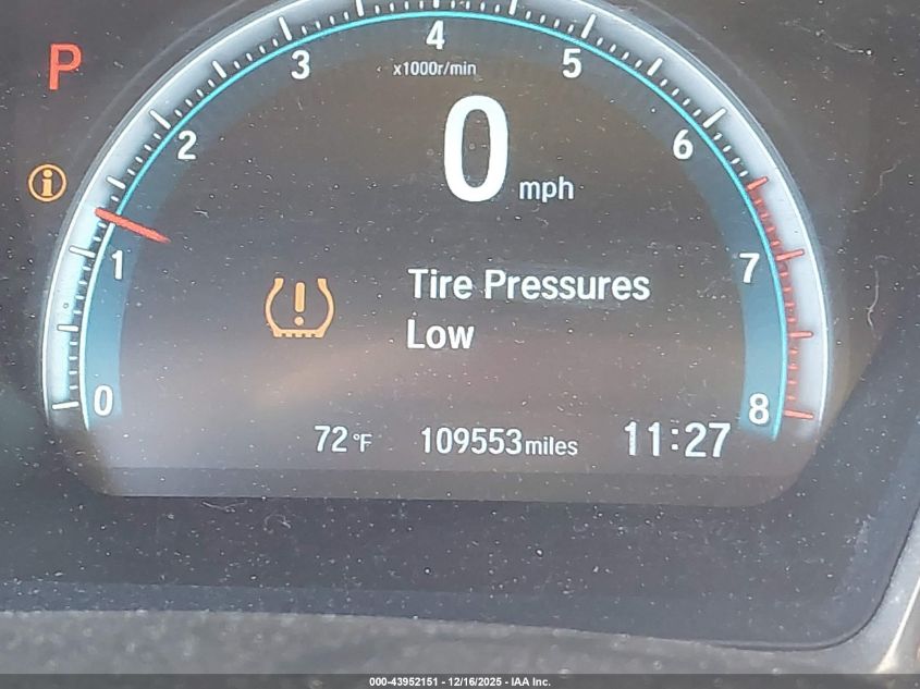 2017 Honda Civic Ex-T VIN: 19XFC1F33HE015202 Lot: 43952151