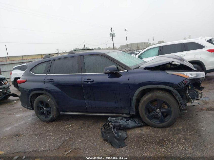 2020 Toyota Highlander Le VIN: 5TDZZRAHXLS509729 Lot: 43952155