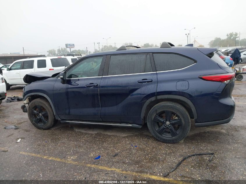 2020 Toyota Highlander Le VIN: 5TDZZRAHXLS509729 Lot: 43952155