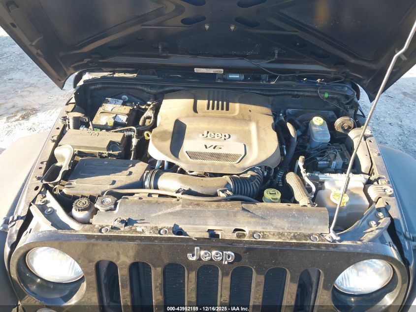 2014 Jeep Wrangler Sport VIN: 1C4AJWAG7EL134400 Lot: 43952159