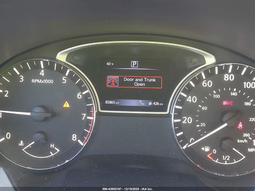 2017 Nissan Altima 2.5 Sv VIN: 1N4AL3AP5HC245398 Lot: 43952167