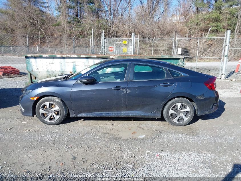 2020 Honda Civic Lx VIN: 2HGFC2F62LH573766 Lot: 43952169