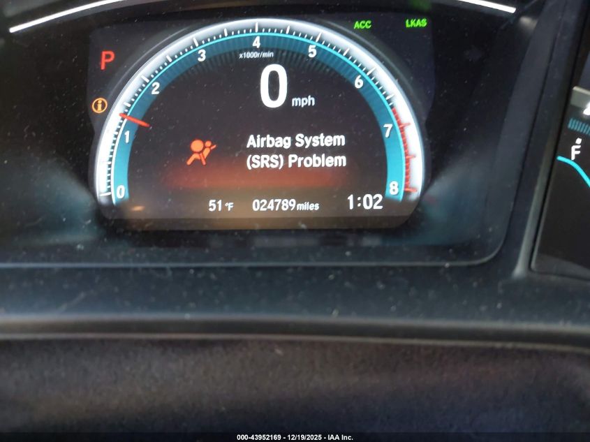 2020 Honda Civic Lx VIN: 2HGFC2F62LH573766 Lot: 43952169