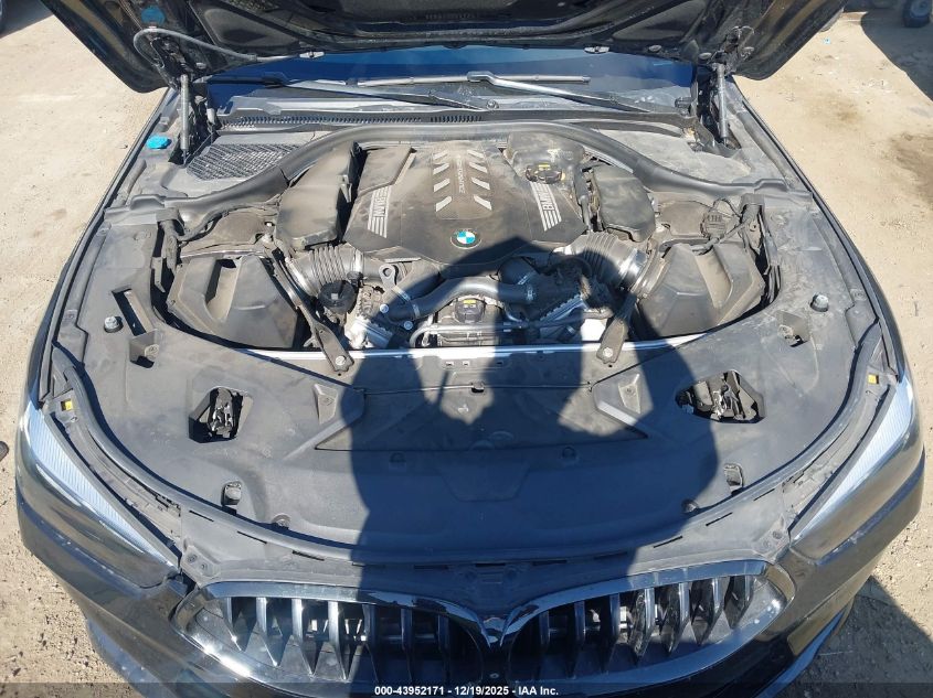 2019 BMW M850I xDrive VIN: WBABC4C5XKBU96217 Lot: 43952171