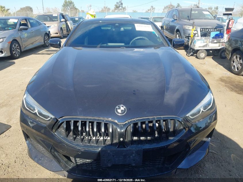2019 BMW M850I xDrive VIN: WBABC4C5XKBU96217 Lot: 43952171