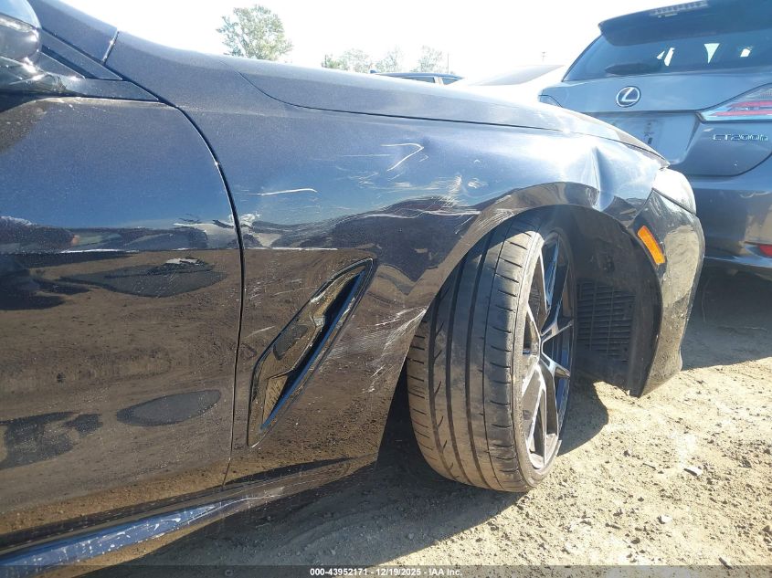 2019 BMW M850I xDrive VIN: WBABC4C5XKBU96217 Lot: 43952171