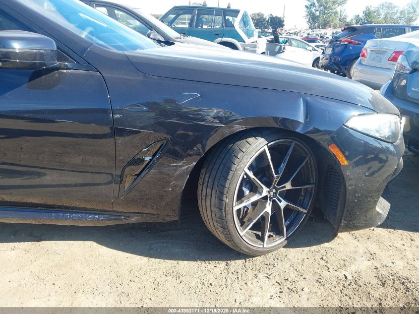 2019 BMW M850I xDrive VIN: WBABC4C5XKBU96217 Lot: 43952171