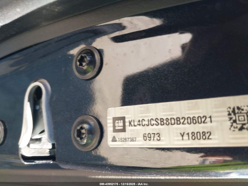 2013 Buick Encore Leather VIN: KL4CJCSB8DB206021 Lot: 43952178