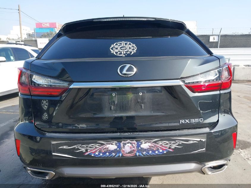 2017 Lexus Rx 350 VIN: 2T2ZZMCA4HC089786 Lot: 43952187