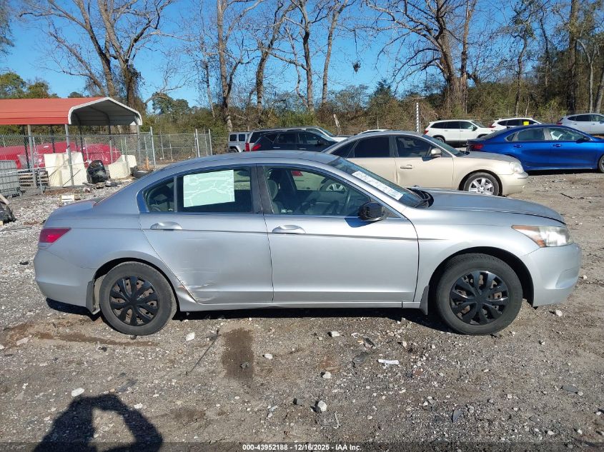 2008 Honda Accord 2.4 Lx VIN: JHMCP26318C011135 Lot: 43952188