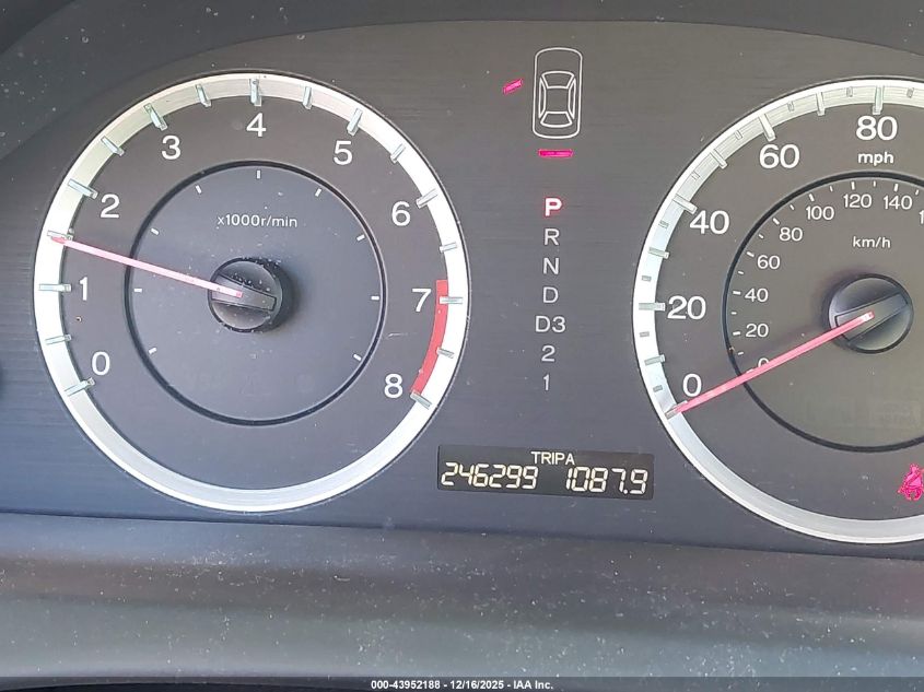 2008 Honda Accord 2.4 Lx VIN: JHMCP26318C011135 Lot: 43952188