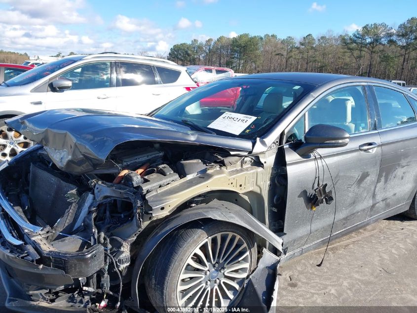 2017 Ford Fusion Hybrid Titanium VIN: 3FA6P0RU4HR279742 Lot: 43952193