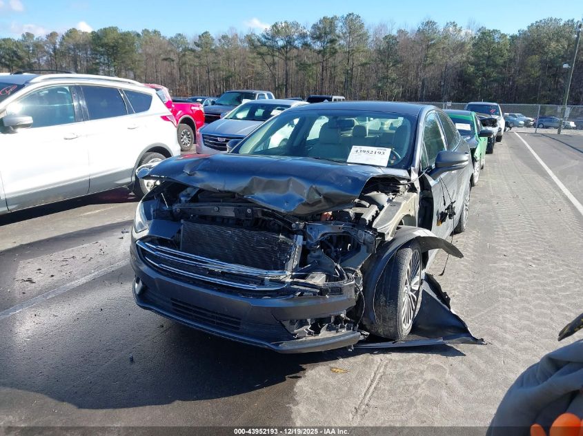 2017 Ford Fusion Hybrid Titanium VIN: 3FA6P0RU4HR279742 Lot: 43952193