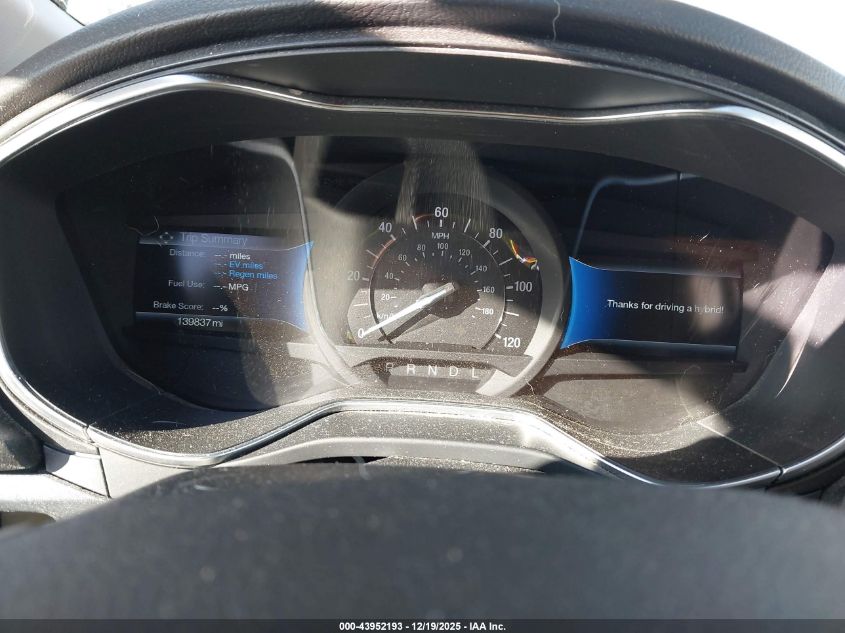 2017 Ford Fusion Hybrid Titanium VIN: 3FA6P0RU4HR279742 Lot: 43952193