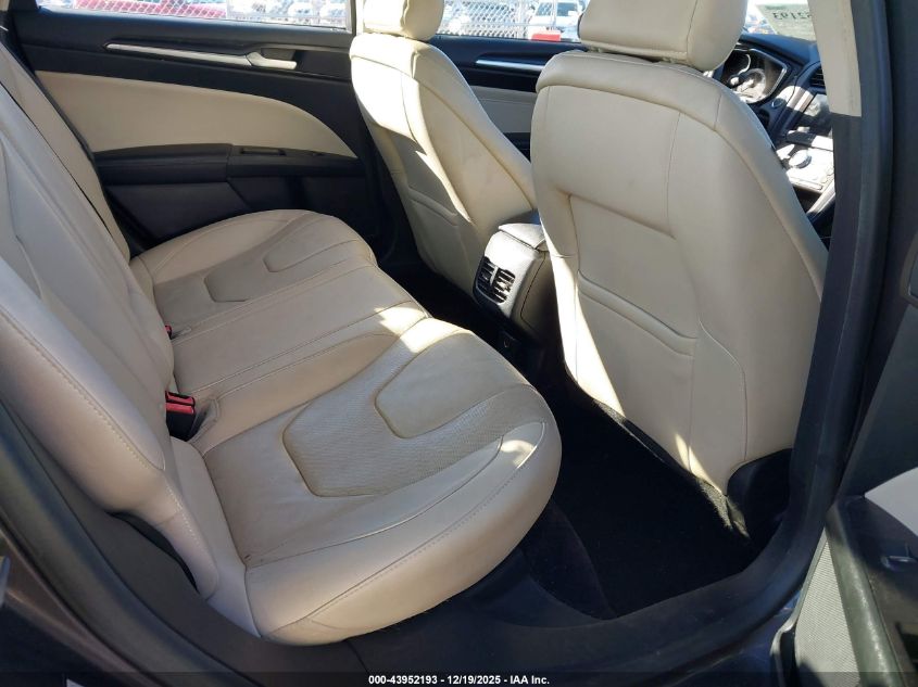 2017 Ford Fusion Hybrid Titanium VIN: 3FA6P0RU4HR279742 Lot: 43952193