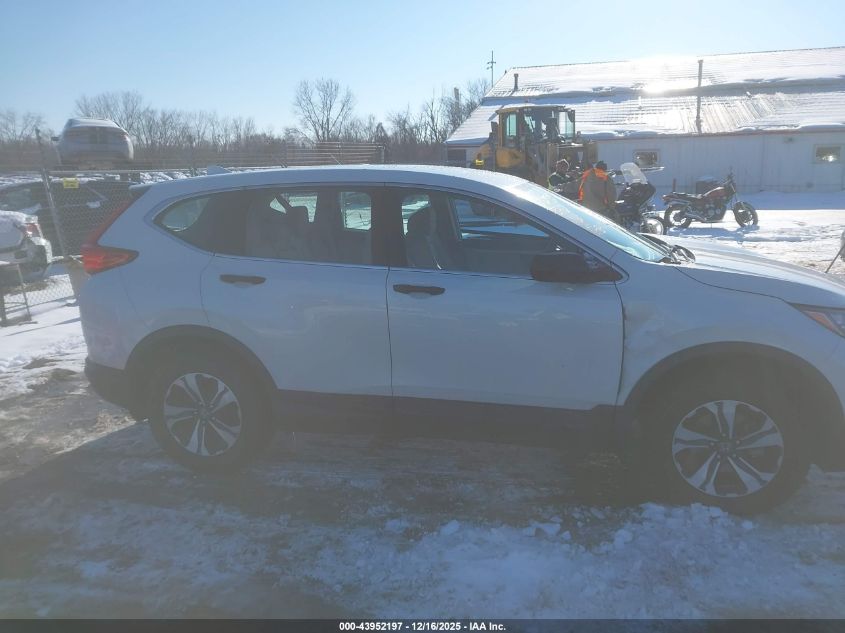 2018 Honda Cr-V Lx VIN: 5J6RW6H30JL001425 Lot: 43952197