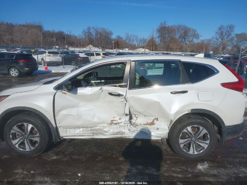 2018 Honda Cr-V Lx VIN: 5J6RW6H30JL001425 Lot: 43952197