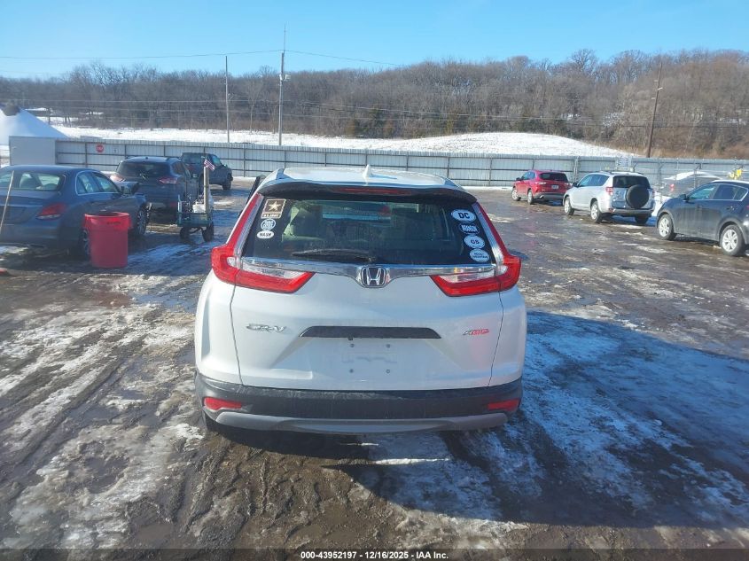 2018 Honda Cr-V Lx VIN: 5J6RW6H30JL001425 Lot: 43952197