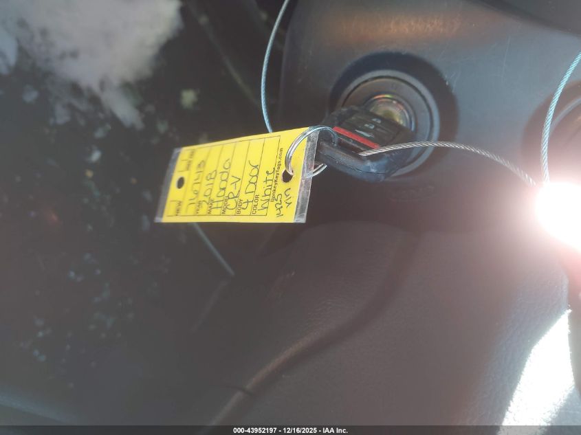 2018 Honda Cr-V Lx VIN: 5J6RW6H30JL001425 Lot: 43952197