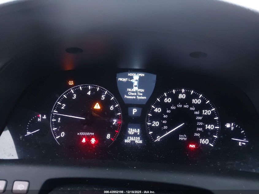 2008 Lexus Ls 460 VIN: JTHBL46F885060284 Lot: 43952198