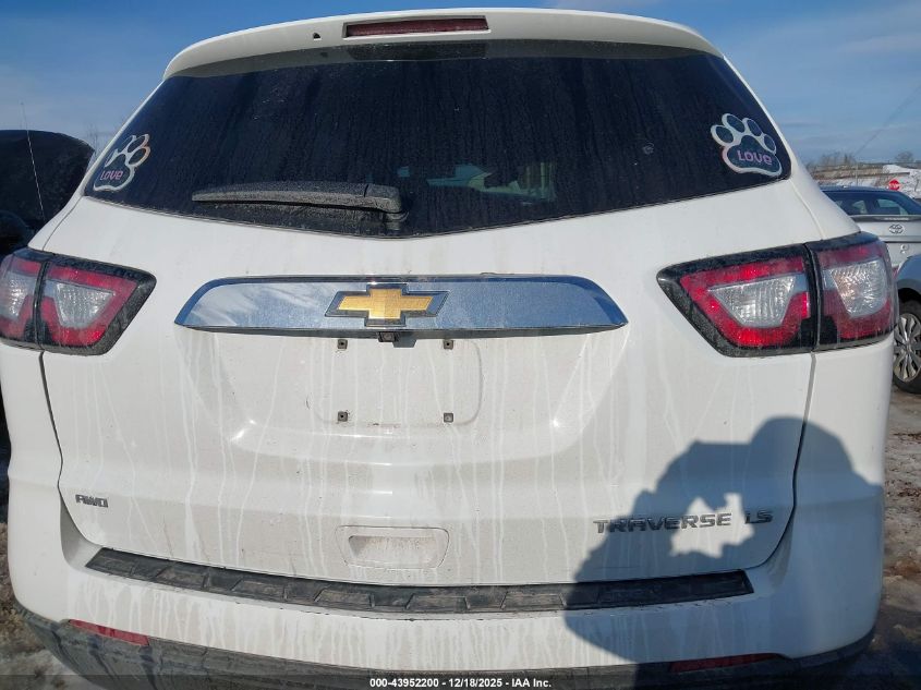 2016 Chevrolet Traverse Ls VIN: 1GNKVFED2GJ183597 Lot: 43952200