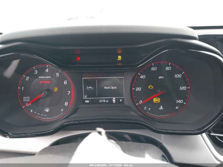 2025 Chevrolet Trax Fwd 1Rs VIN: KL77LGEP9SC251067 Lot: 43952206