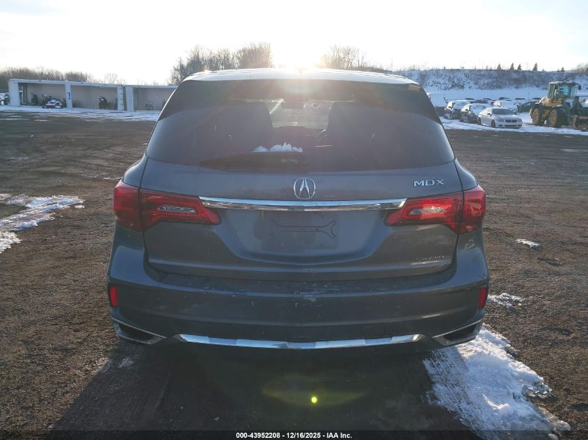 2017 Acura Mdx VIN: 5FRYD4H31HB005698 Lot: 43952208