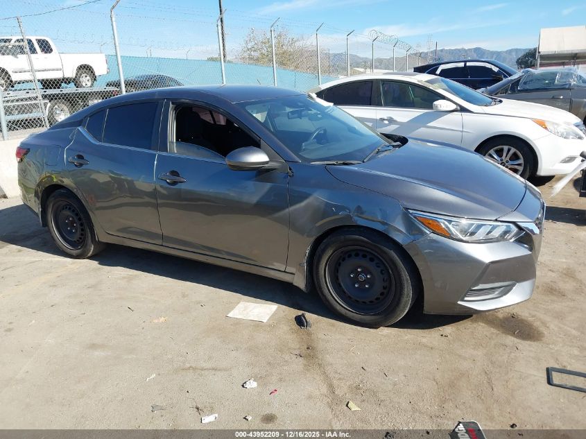 2022 Nissan Sentra S Xtronic Cvt VIN: 3N1AB8BV9NY284864 Lot: 43952209