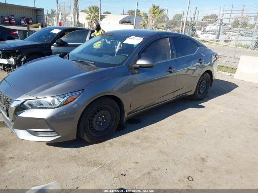 2022 Nissan Sentra S Xtronic Cvt VIN: 3N1AB8BV9NY284864 Lot: 43952209