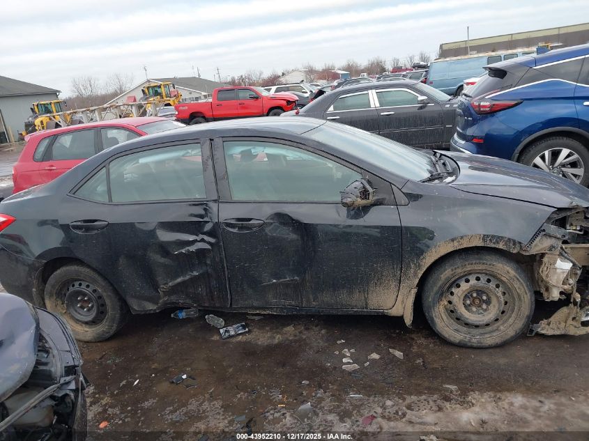 2019 Toyota Corolla Le VIN: 2T1BURHE5KC219384 Lot: 43952210