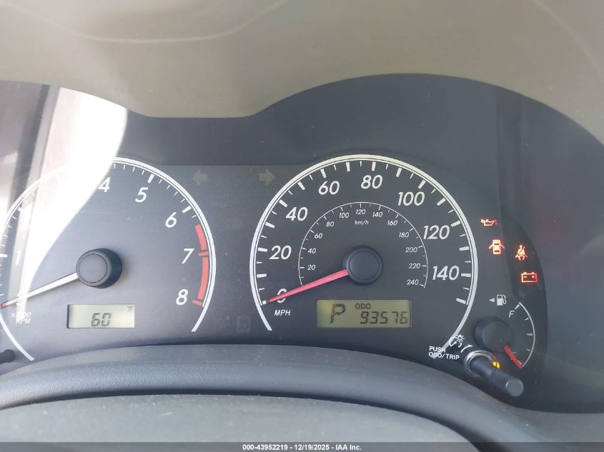 2010 Toyota Corolla S/Le/Xle VIN: 1NXBU4EE8AZ333481 Lot: 43952219