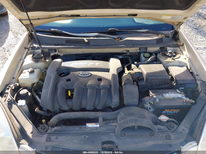 2007 Kia Optima Ex VIN: KNAGE123975101173 Lot: 43952222