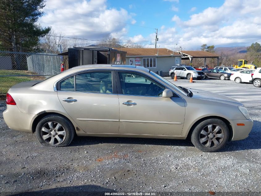 2007 Kia Optima Ex VIN: KNAGE123975101173 Lot: 43952222