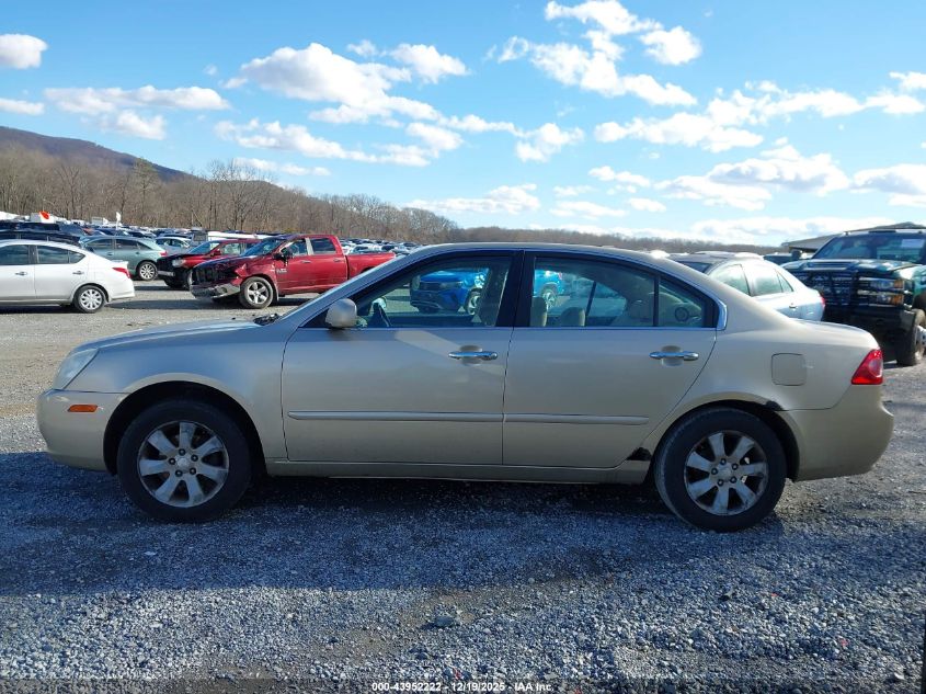 2007 Kia Optima Ex VIN: KNAGE123975101173 Lot: 43952222