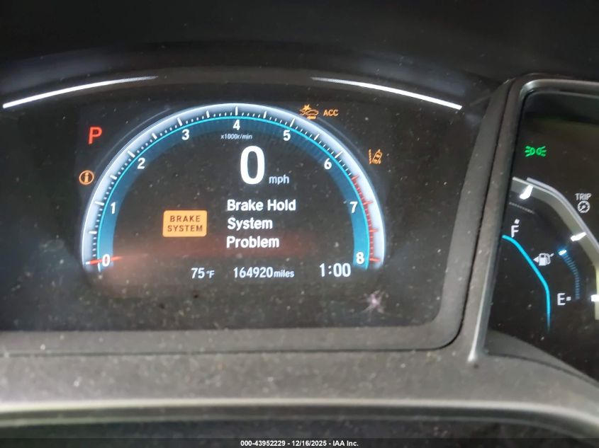 2018 Honda Civic Ex-L VIN: SHHFK7H85JU234613 Lot: 43952229