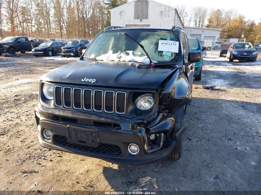2020 Jeep Renegade Latitude 4X4 VIN: ZACNJBBB9LPM03385 Lot: 43952233