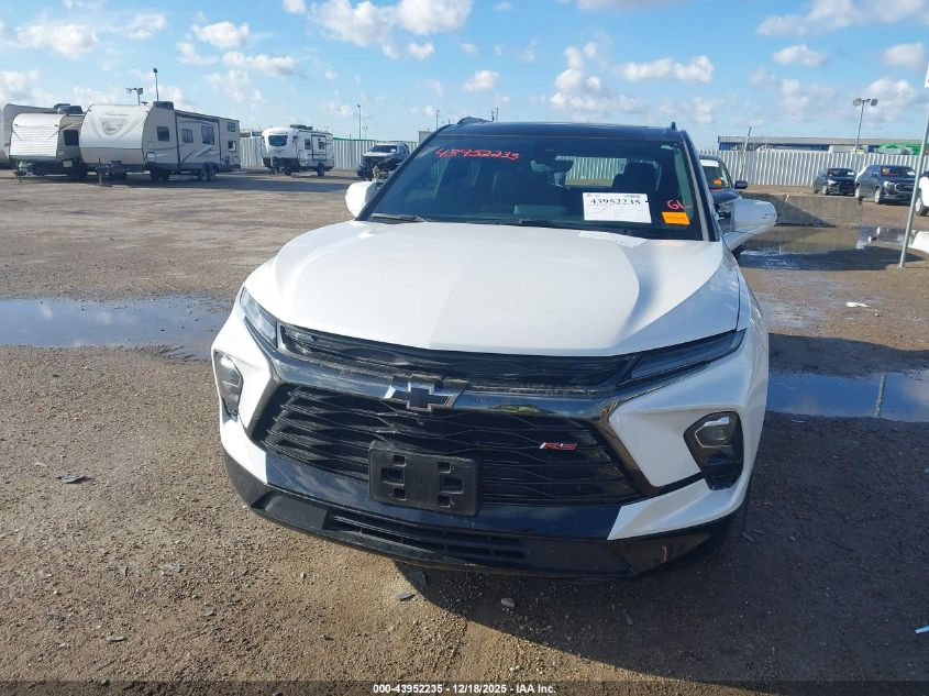 2024 Chevrolet Blazer Awd Rs VIN: 3GNKBKRS5RS130971 Lot: 43952235