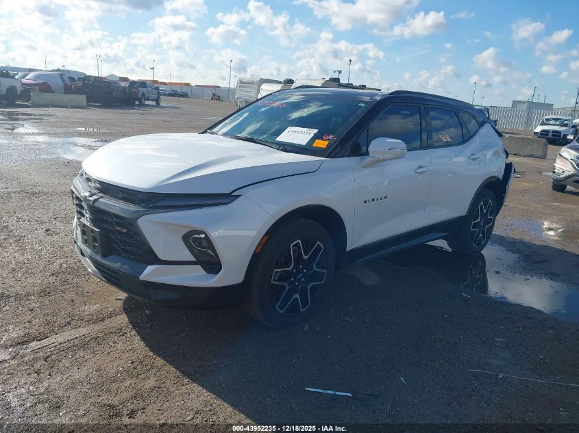 2024 Chevrolet Blazer Awd Rs VIN: 3GNKBKRS5RS130971 Lot: 43952235