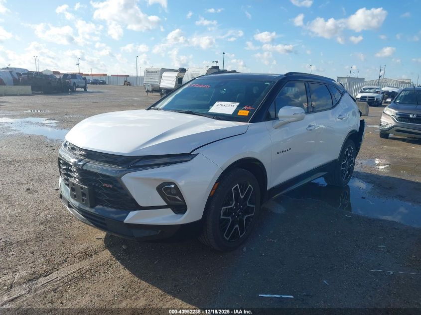 2024 Chevrolet Blazer Awd Rs VIN: 3GNKBKRS5RS130971 Lot: 43952235
