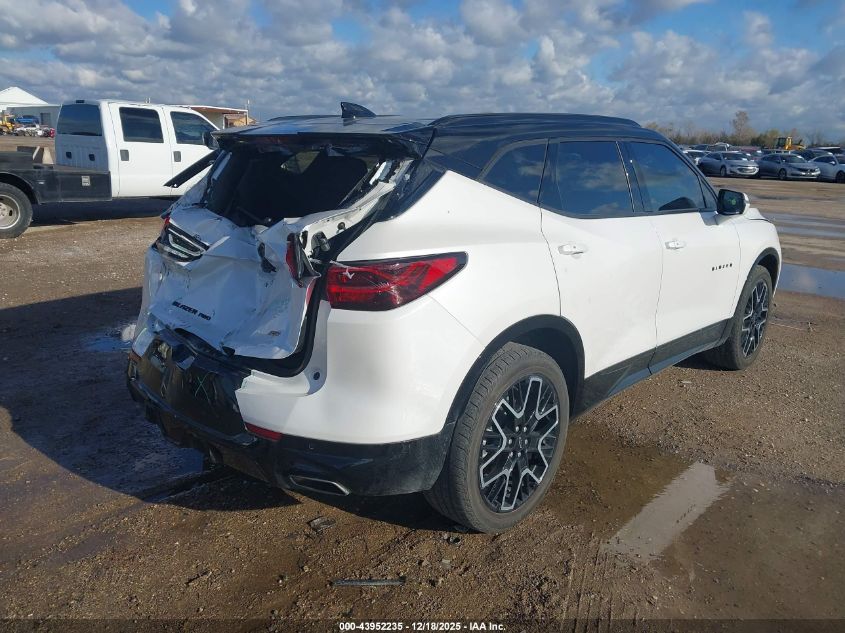 2024 Chevrolet Blazer Awd Rs VIN: 3GNKBKRS5RS130971 Lot: 43952235