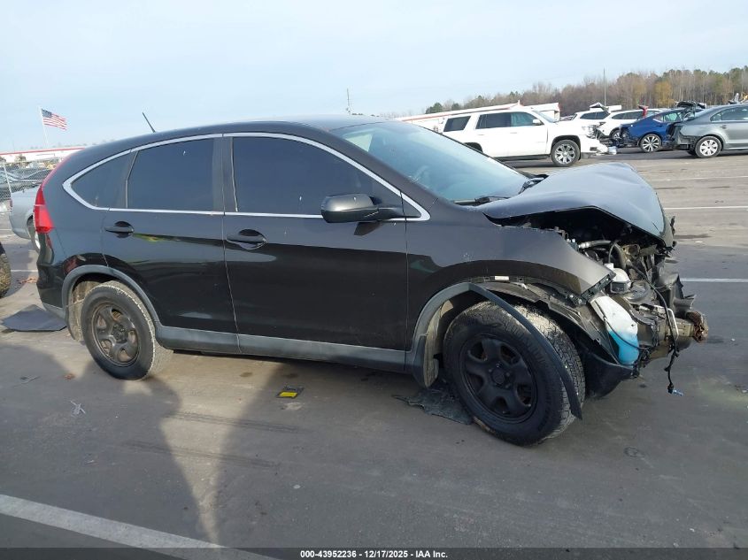 2015 Honda Cr-V Lx VIN: 5J6RM4H39FL039656 Lot: 43952236