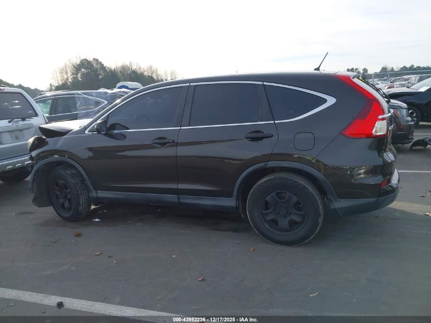 2015 Honda Cr-V Lx VIN: 5J6RM4H39FL039656 Lot: 43952236