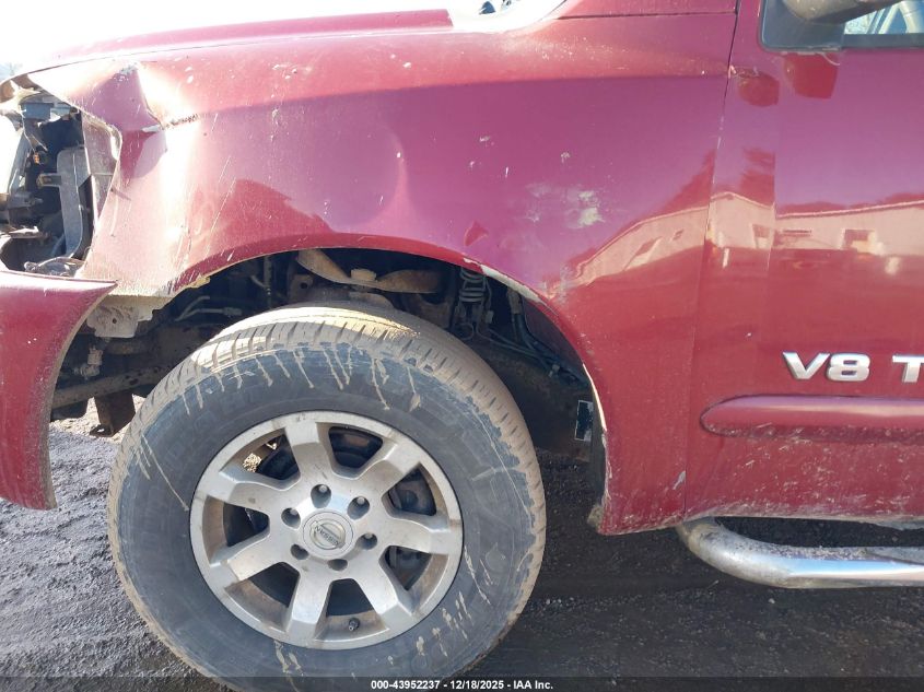 2005 Nissan Titan Se VIN: 1N6BA06BX5N568987 Lot: 43952237